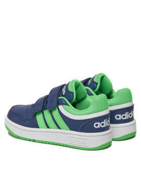 Adidas Παιδικά Sneakers Hoops 3.0 Cf C Navy Μπλε