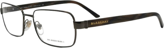 Burberry Metal Eyeglass Frame Silver BE1097 1003