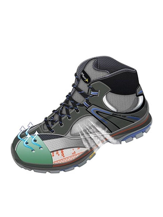Grisport Manner Wanderschuhe Wasserdichte Grau