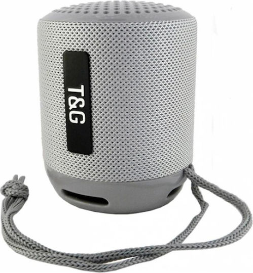 T&G Bluetooth Speaker 5W with Radio and Battery Life up to 3 hours Gray