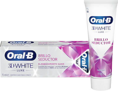 Oral-B 3D White Luxe Brillo Seductor Οδοντόκρεμα για Λεύκανση 75ml