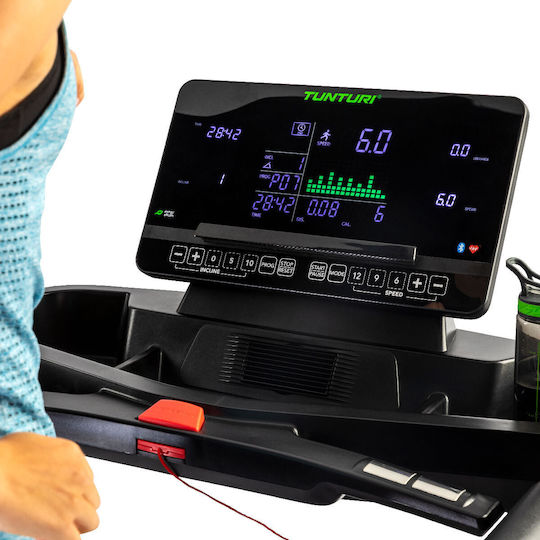 Tunturi Endurance T80 5.5hp Electric Foldable Treadmill for User up to 150kg