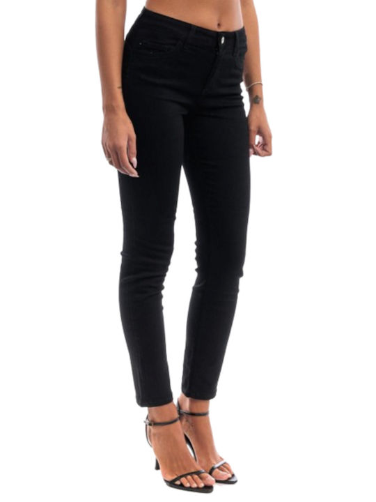 Liu Jo Women's Jean Trousers in Skinny Fit Black