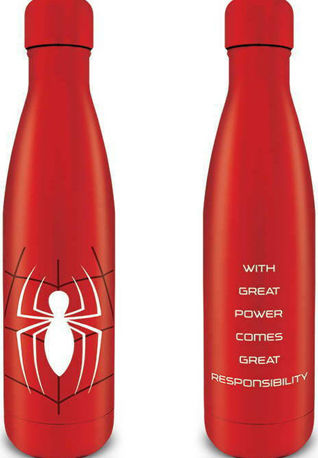 Pyramid International Metal Drinks Bottle Μπουκάλι Θερμός Ανοξείδωτο 540ml Κόκκινο