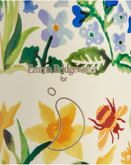 Chilly's Emma Bridgewater Thermos Bottle Stainless Steel BPA Free 500ml E.b. Wildflowers