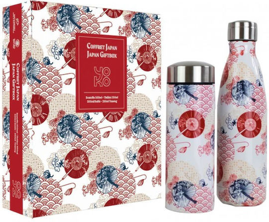 Yoko Μπουκάλι Θερμός Ανοξείδωτο BPA Free 500ml Πολύχρωμο