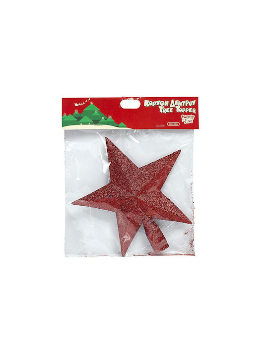 Christmas Star Ornament Red