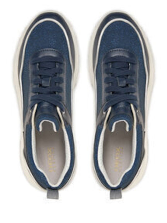 Geox D Alleniee Γυναικεία Sneakers Navy