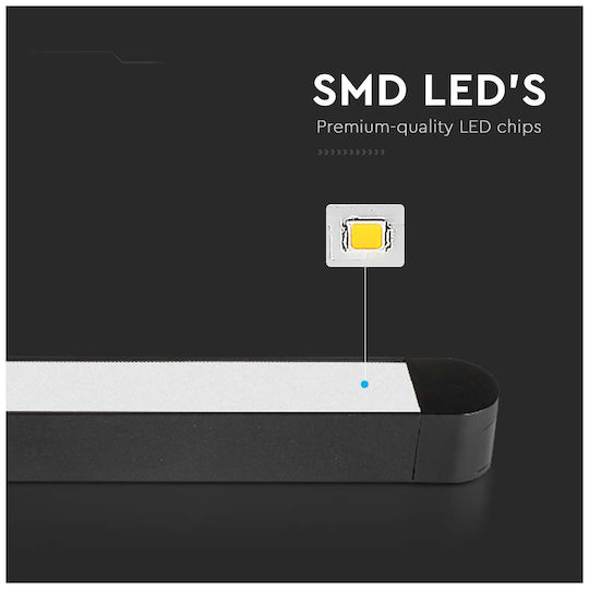 V-TAC LED Γραμμικό Φωτιστικό Οροφής 18W Ψυχρό Λευκό IP20 Μ38.5xΒ2.6xΥ2.4εκ.