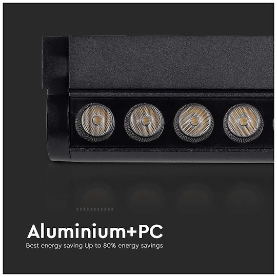 V-TAC LED Γραμμικό Φωτιστικό Οροφής 5W Ψυχρό Λευκό IP20 Μ14.5xΒ5.2xΥ3.3εκ.