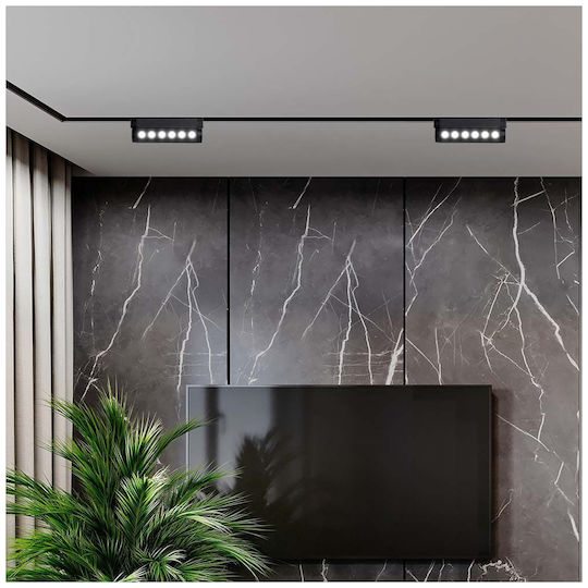 V-TAC LED Kommerzielle lineare Beleuchtung Leuchte Decke 5W Warmes Weiß IP20 B14.5xT5.2xH3.3cm