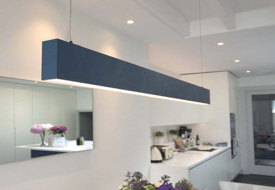 Aca Milo Commercial Linear LED Ceiling Light 39W Warm White IP20 142cm