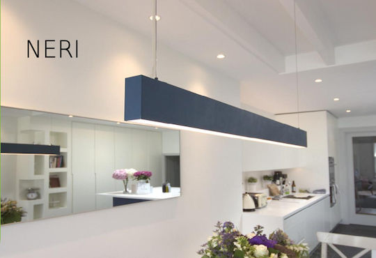 Aca Commercial Linear LED Wall Light 41W Natural White Dimmable 149cm