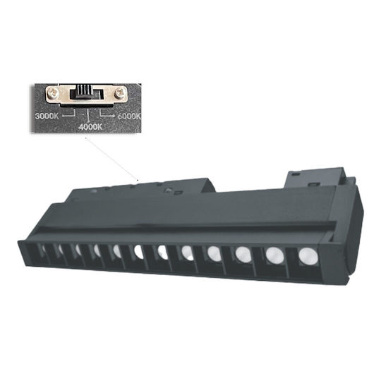 Elvhx LED Γραμμικό Φωτιστικό Οροφής 6W 13.5εκ.