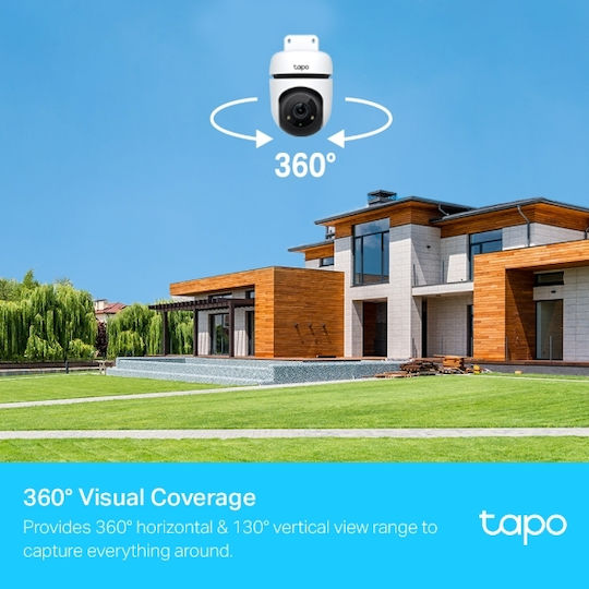 TP-LINK C510W v1 IP Κάμερα Παρακολούθησης Wi-Fi Full HD+ 3MP Αδιάβροχη με Αμφίδρομη Επικοινωνία και Φακό 2.8mm