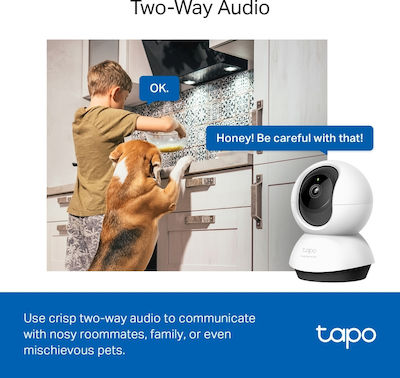 TP-LINK Tapo C220 IP Surveillance Camera Wi-Fi 4MP Full HD+ with Two-Way Communication