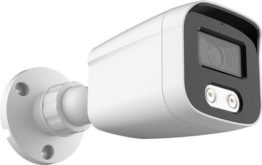 Longse CCTV Surveillance Camera 4K with Microphone and Lens 2.8mm White