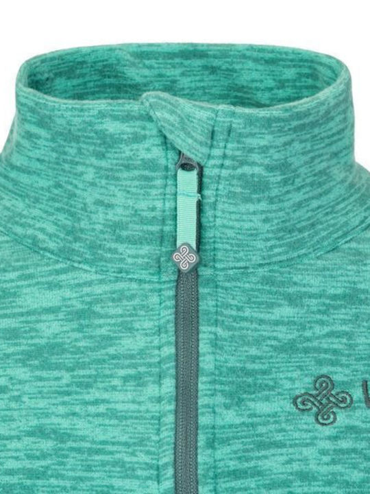 Kilpi Athletic Kids Sweatshirt Cardigan Fleece Green