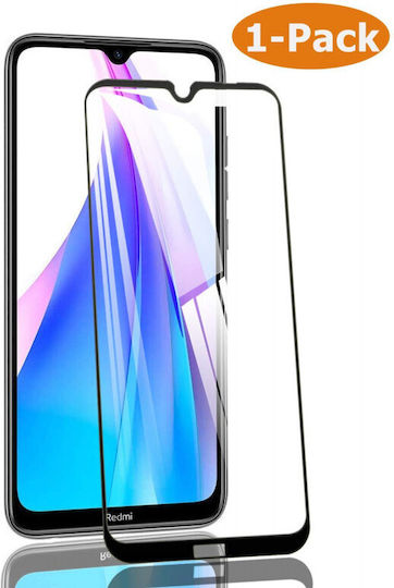 Full Face 9D Full Glue Full Face Tempered Glass Black (Redmi Note 8T)