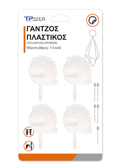 Tpster 32582 Kunststoff Blau 4Stück
