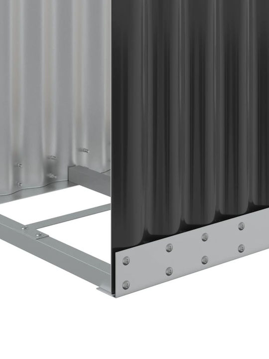 vidaXL Metallisch Regal Holzlagerung 40x45x100cm
