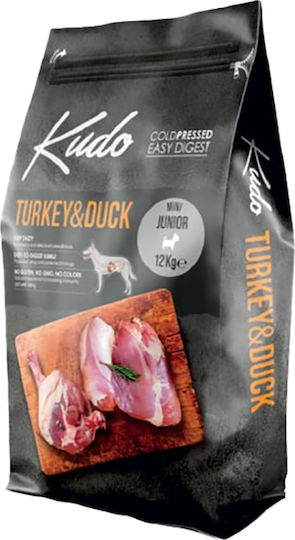 Kudo Junior 12kg Dry Food for Puppies with Chicken and Vegetables