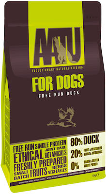 AATU Free Run 1.5kg Dry Food Grain Free for Adult Dogs with Duck