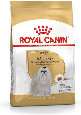 Royal Canin Adult Maltese 0.5kg Dry Food for Adult Dogs of Small Breeds with Chicken and Rice