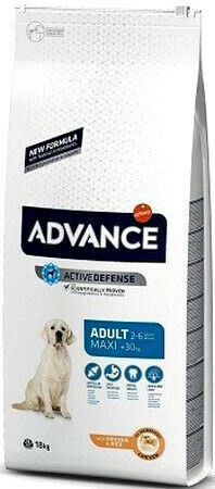 Affinity Advance Adult Maxi 14kg Ξηρά Τροφή Διαίτης για Ενήλικους Σκύλους Μεγαλόσωμων Φυλών με Κοτόπουλο και Ρύζι