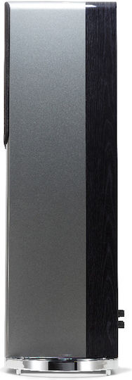 Q-Acoustics Concept 500 Ζεύγος Ηχείων Hi-Fi Δαπέδου 2 Δρόμων Έβενος