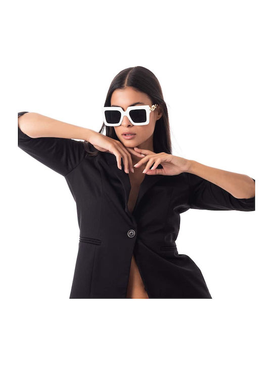 Max Air Sunglasses Λευκά with Acetate Frame & Black Lens Max Air Sunglasses Λευκά with Acetate Frame & Black Lens