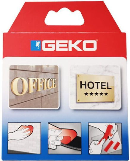 Geko Self-Adhesive Foam Double-Sided Tape Black 25mmx5m 1pcs