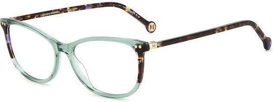 Carolina Herrera Femei Rame Ochelari Turcoaz HER0213 1ED
