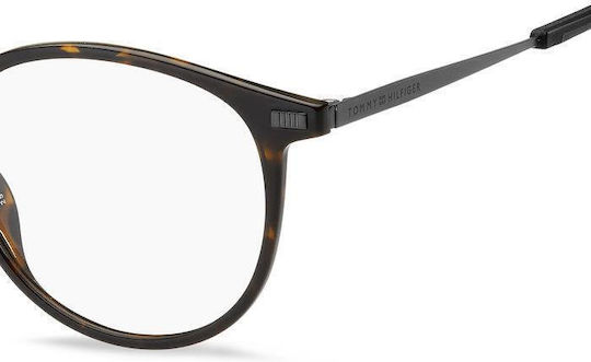 Tommy Hilfiger Männlich Brillenrahmen Braun TH2021 086