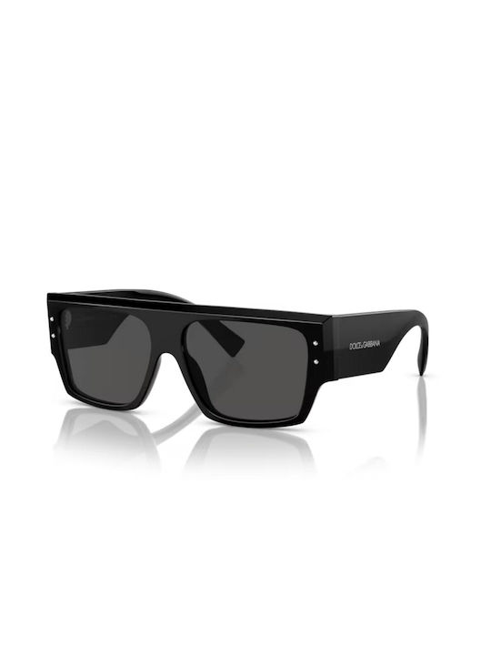 Dolce & Gabbana Herren Sonnenbrillen mit Schwarz Kunststoff Gestell und Schwarz Linse DG4459 501/87