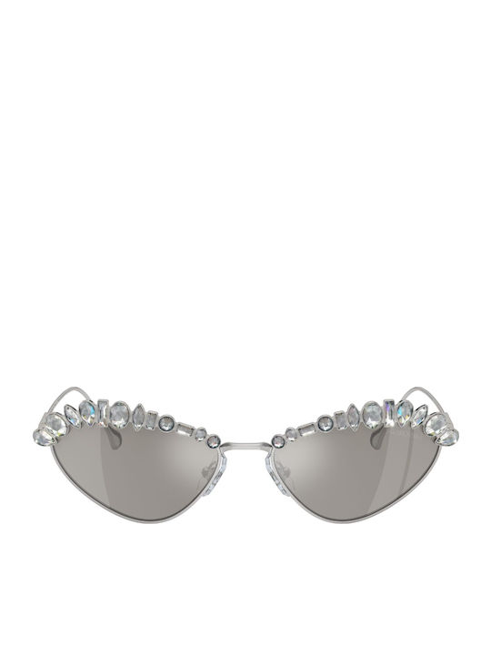 Swarovski Унисекс Слънчеви очила с Сив Рамка и Сив Леща SK7009