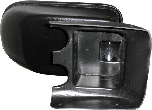 Cik Car PU Armrest for Citroen C5 Corvette C5 Black