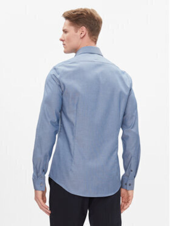 Calvin Klein Men's Shirt Long Sleeve Blue