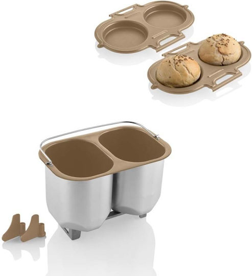 ETA Duplica II MAX Bread Maker 850W with Container Capacity 1500gr and 24 Baking Programs