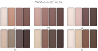 Revers Cosmetics Nude Matt 03 Eye Shadow Palette Matte in Solid Form 6gr