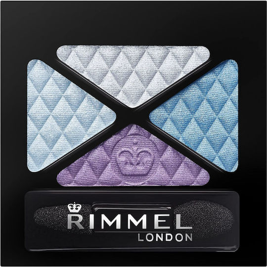 Rimmel Glam Eyes Quad Eye Shadow Палитра със Сенки за Очи в Твърда Форма 4.2гр