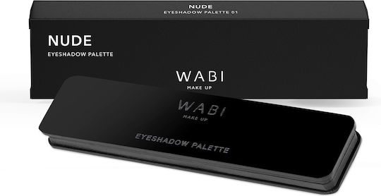 Wabi Beauty Lidschattenpalette in fester Form 01 Nude