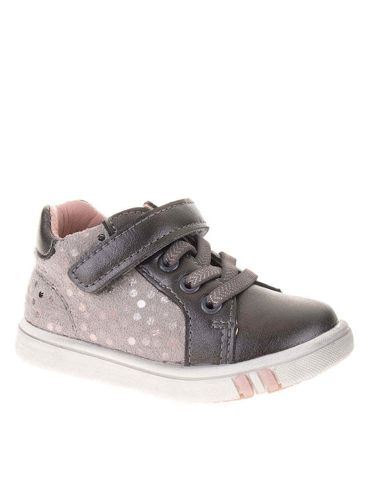 Primi passi Kids Leather Boots Gray