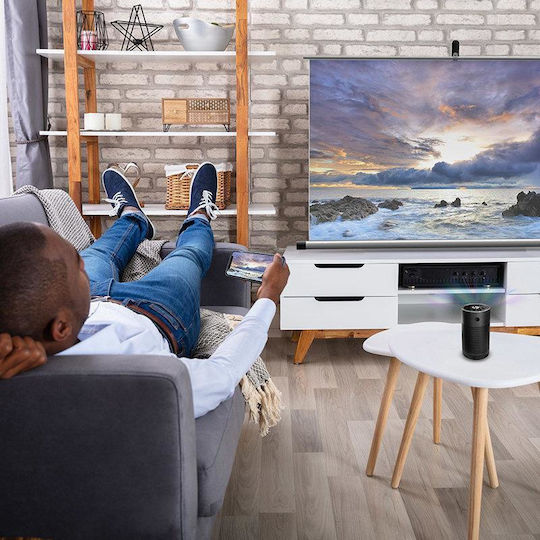HP MP250 3-IN-1 Mini Projector DLP Λάμπας LED με Wi-Fi και Ενσωματωμένα Ηχεία