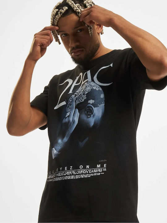 Mister Tee All F*ck the World 2.0 T-shirt Μαύρο Βαμβακερό