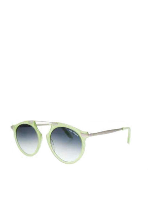 Bob Sdrunk Mark Green Crystal / Mirror 215 Sonnenbrillen mit Transparent Rahmen