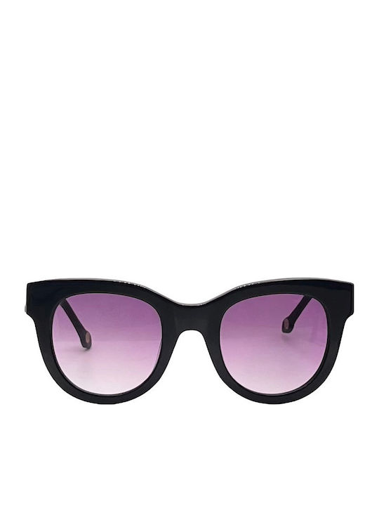 Freakshow Pacino C1 Damen Sonnenbrille mit Schwarz Kunststoff Gestell