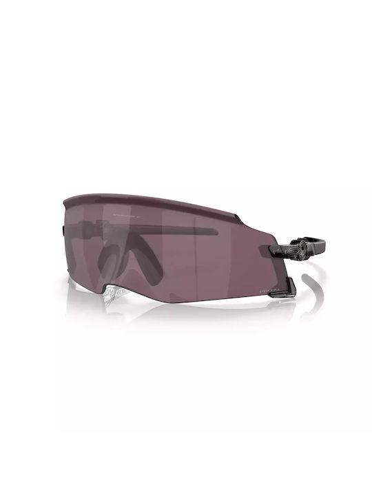 Oakley Men's Sunglasses with Black Acetate Frame and Purple Lenses OO9455-21