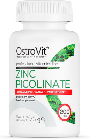 OstroVit Zinc Picolinate 200 tabs