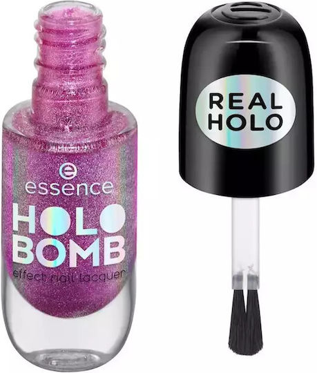 Essence Lac de Unghii 02 Efectul Holo Bomb 8ml